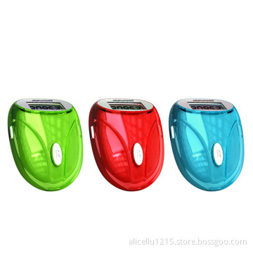 Europe hot selling Plastic pedometer,step counter simple pedometer